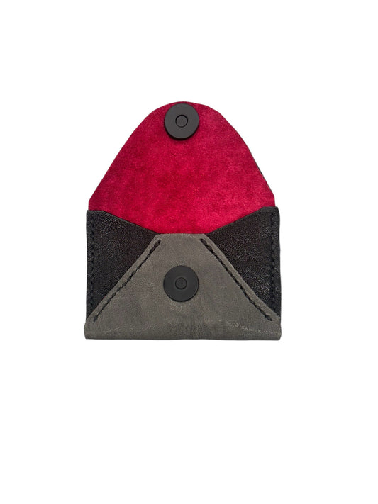 Messenger Cardholder in Nappa Lamb